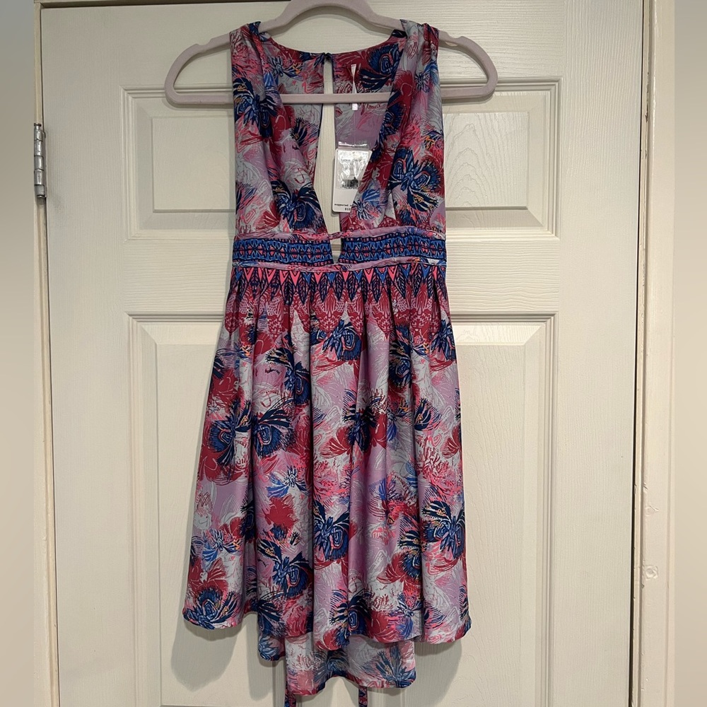 Free People daydream printed dress size XS